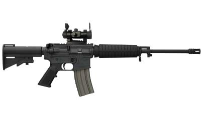 Bushmaster C15 w/Bushnell Red Dot Sight .223 Rem/5.56NATO 16" Barrel 30+1 6 Pos Col Stk Black